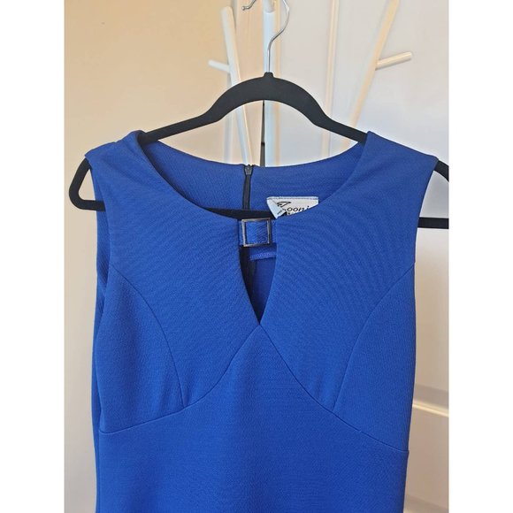 Zooni Collection, Made in Canada, NWT, Blue Dresses with Boler, Medium Size, New - Picture 5 of 6